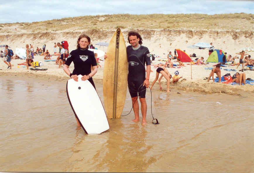 Alois und Susanne in Biscarosse